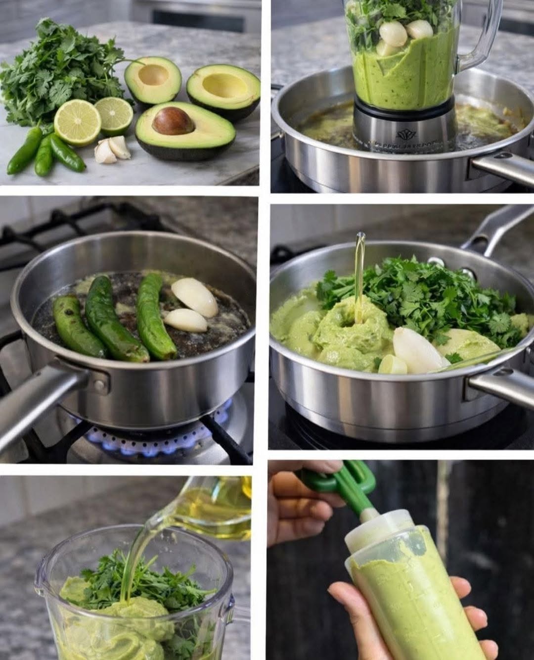 🥑 SALSA CREMOSA DE AGUACATE (ESTILO TAQUERÍA 🔥)
