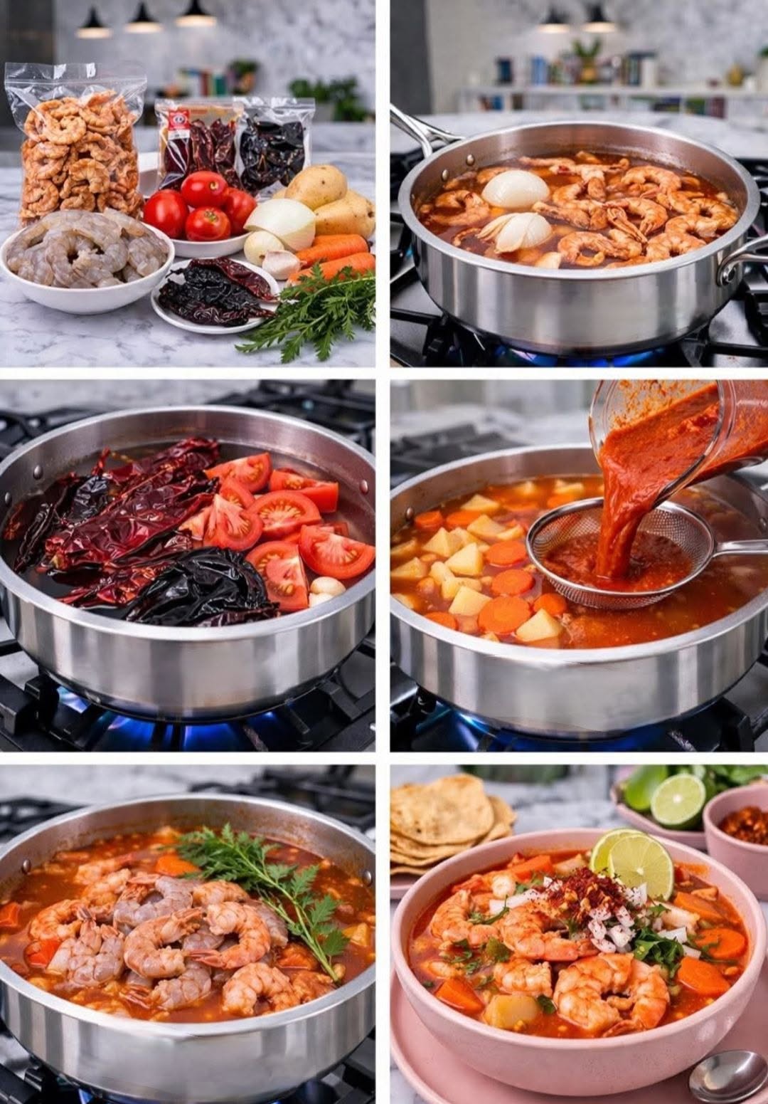 🔥 CALDO DE CAMARÓN SECO (INTENSO, MARINO Y ADICTIVO 😮‍💨🦐🔥)