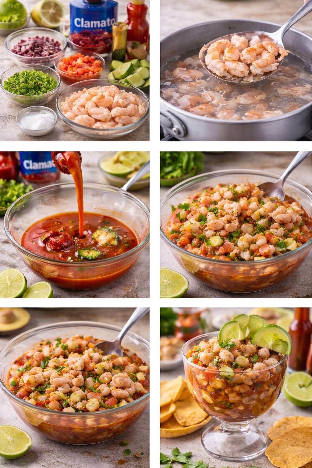 🦐🍅🔥 Cóctel de Camarón Estilo Sinaloa