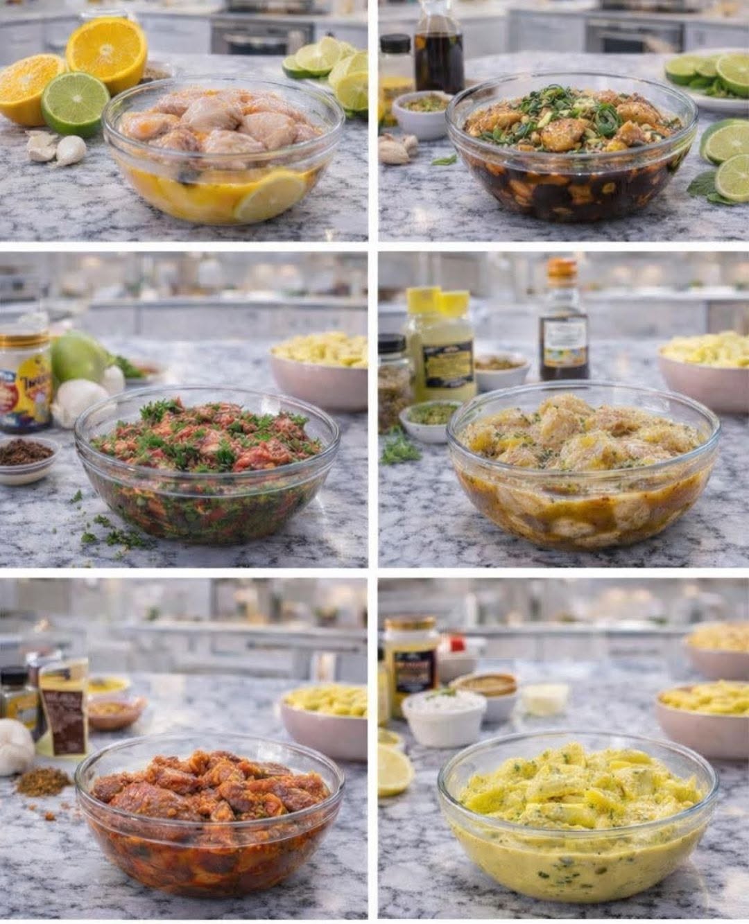 8 recetas de marinados  listas para usar y súper virales 👇