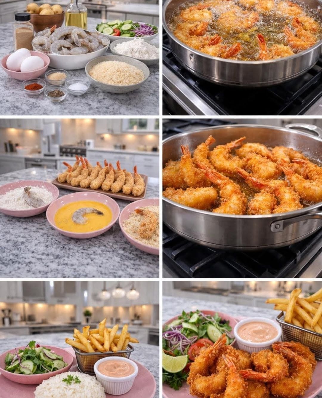 🔥 CAMARONES EMPANIZADOS CRUJIENTES ESTILO RESTAURANTE 🍤✨