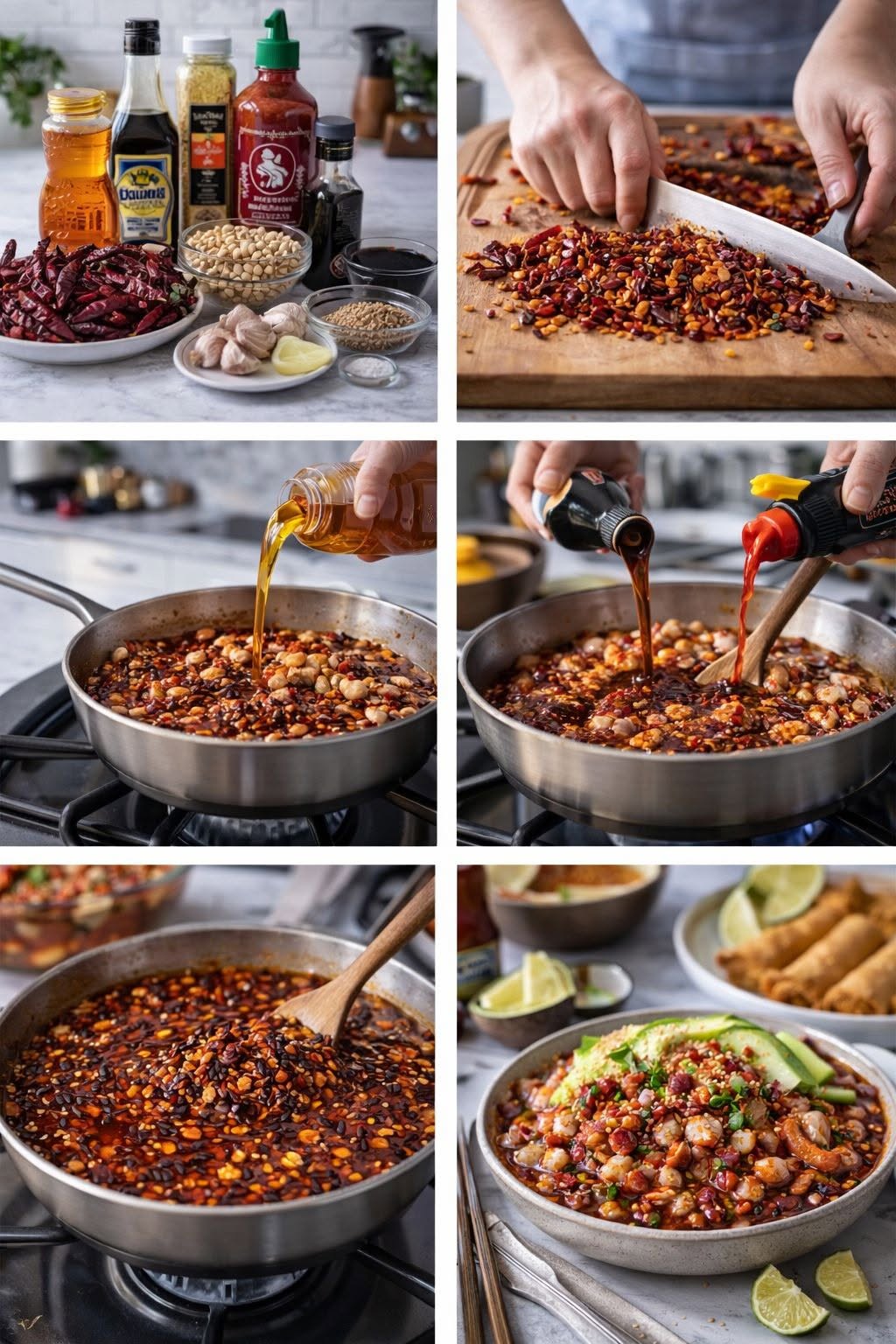 🌶️🍯 Salsa Macha Dulce con Toque Asiático (Nivel PRO)