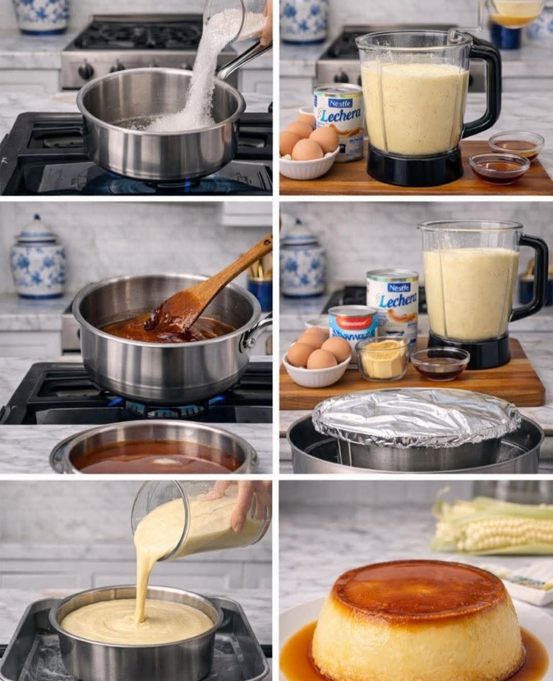 🍮 FLAN NAPOLITANO CREMOSO