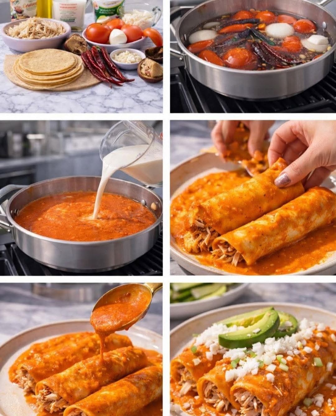 🌮 Entomatadas Cremosas (tipo viral)