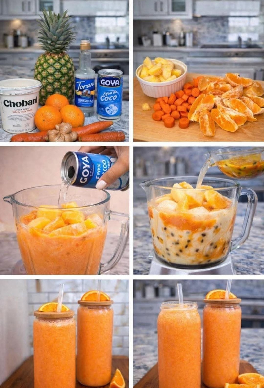🧡 Smoothie Explosión de Vitamina C
