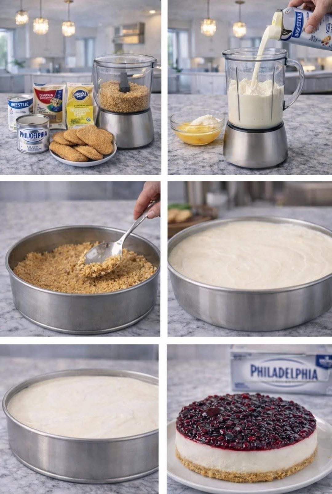 🔥✨ CHEESECAKE BASE + 3 VERSIONES GOURMET (viral)