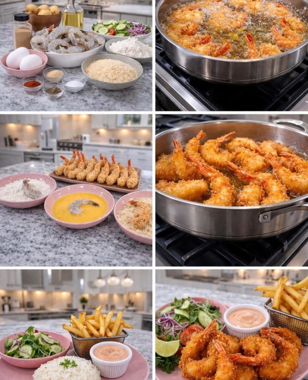 🔥 CAMARONES EMPANIZADOS CRUJIENTES ESTILO RESTAURANTE 🍤✨