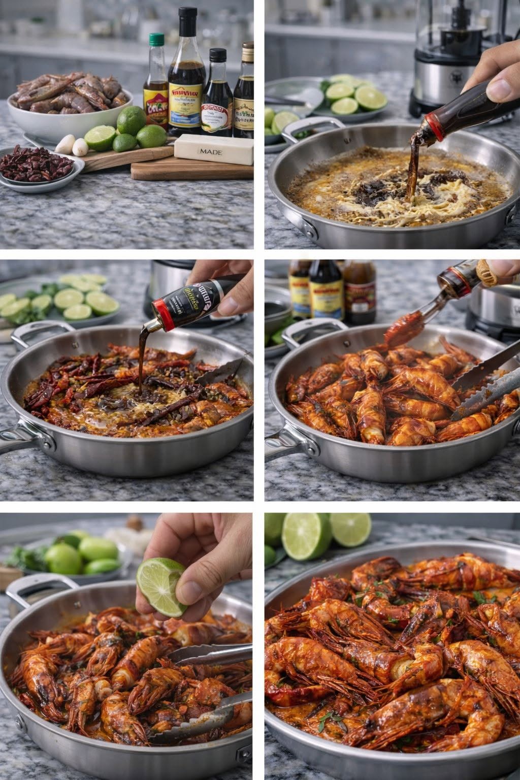 🔥🍤 CAMARONES CUCARACHA ESTILO SINALOA 🌶️🔥