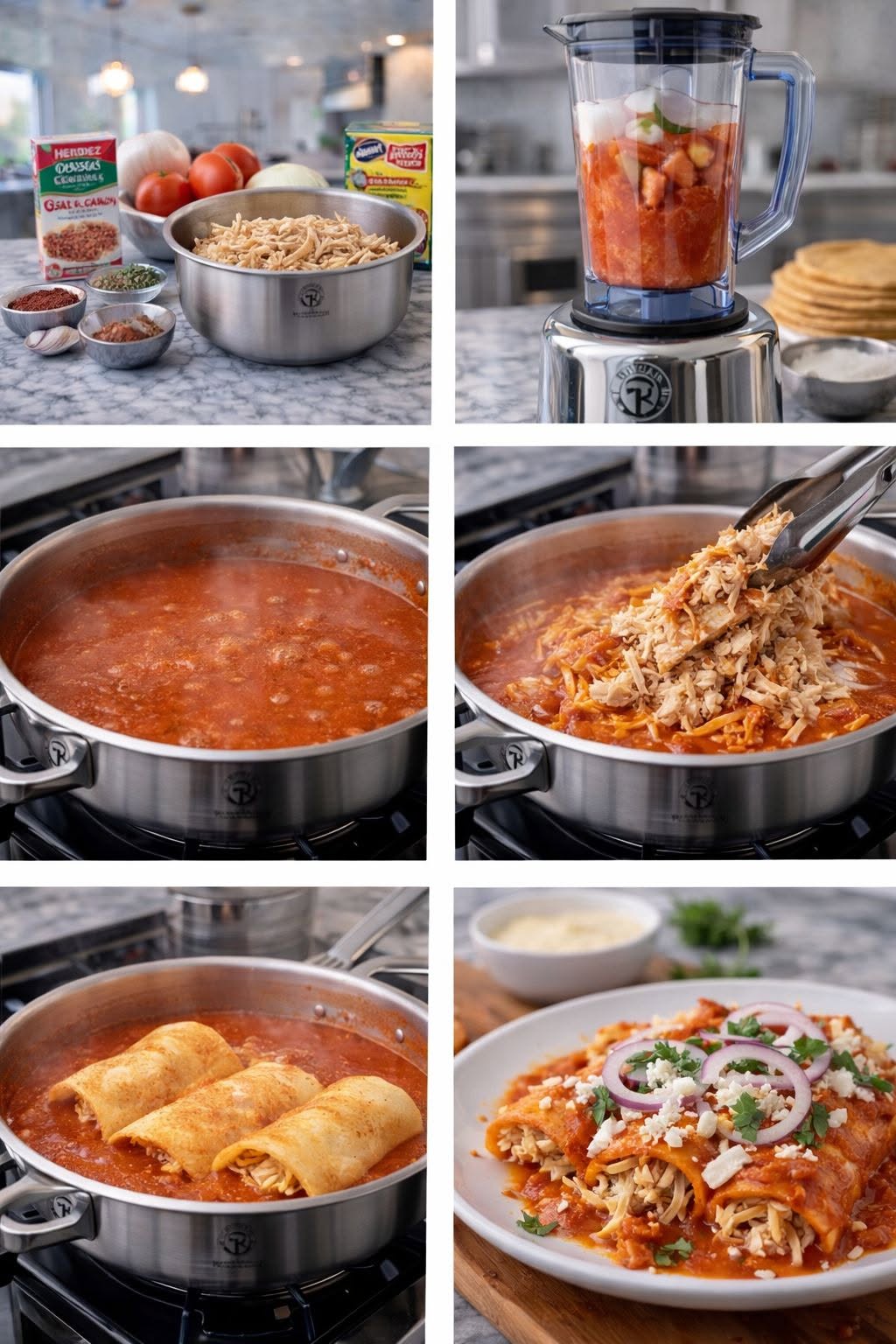 🍅🌮 ENTOMATADAS DE POLLO ESTILO CASERO ✨