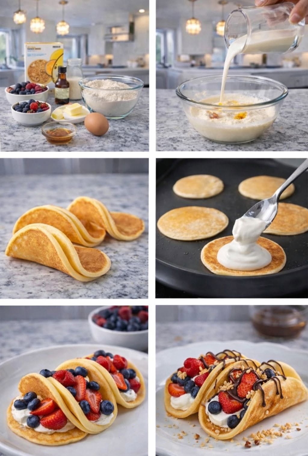 🥞🌮 PANCAKE TACOS
