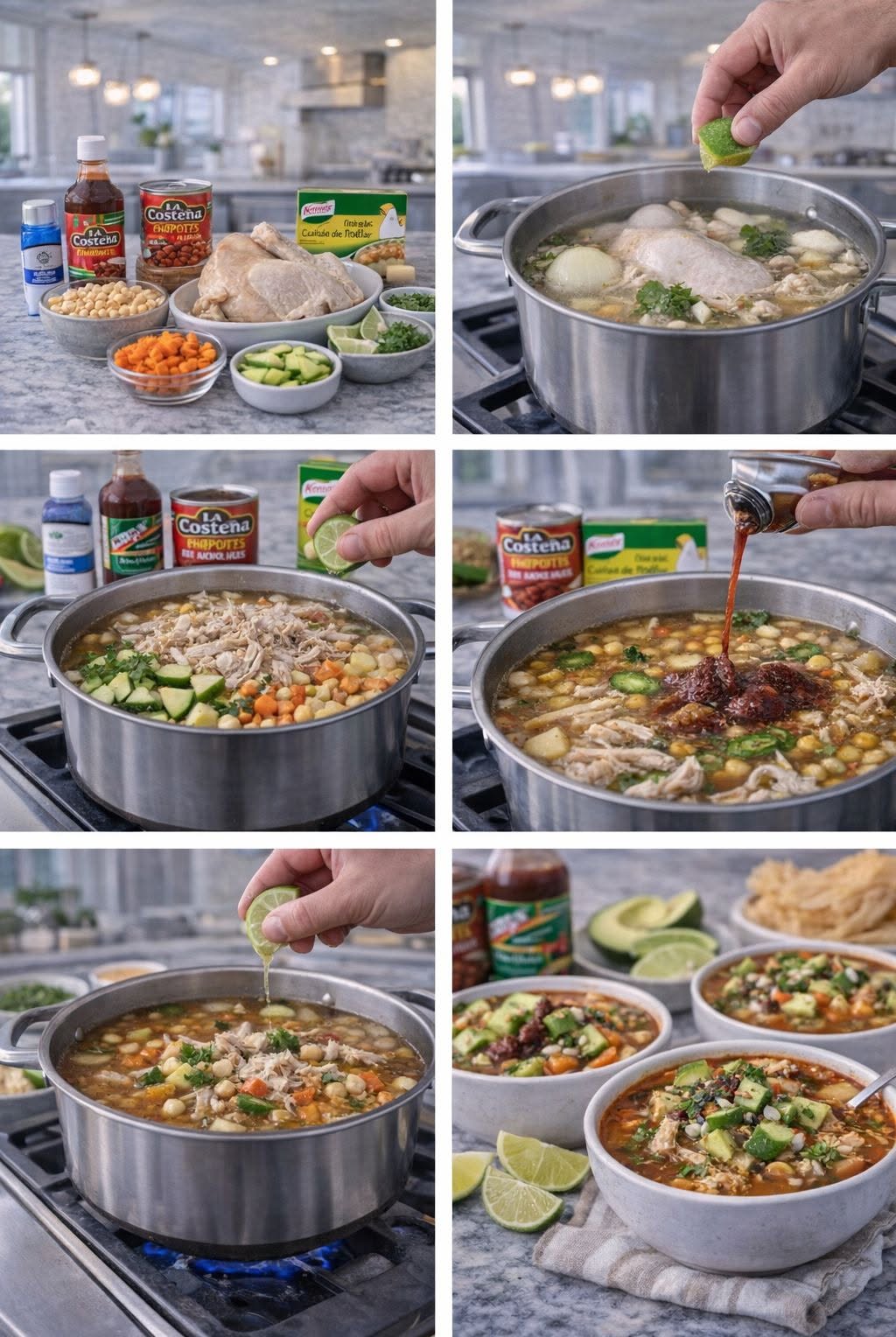 🔥 CALDO TLALPEÑO (estilo casero viral 🤤🍲🔥) 🔥