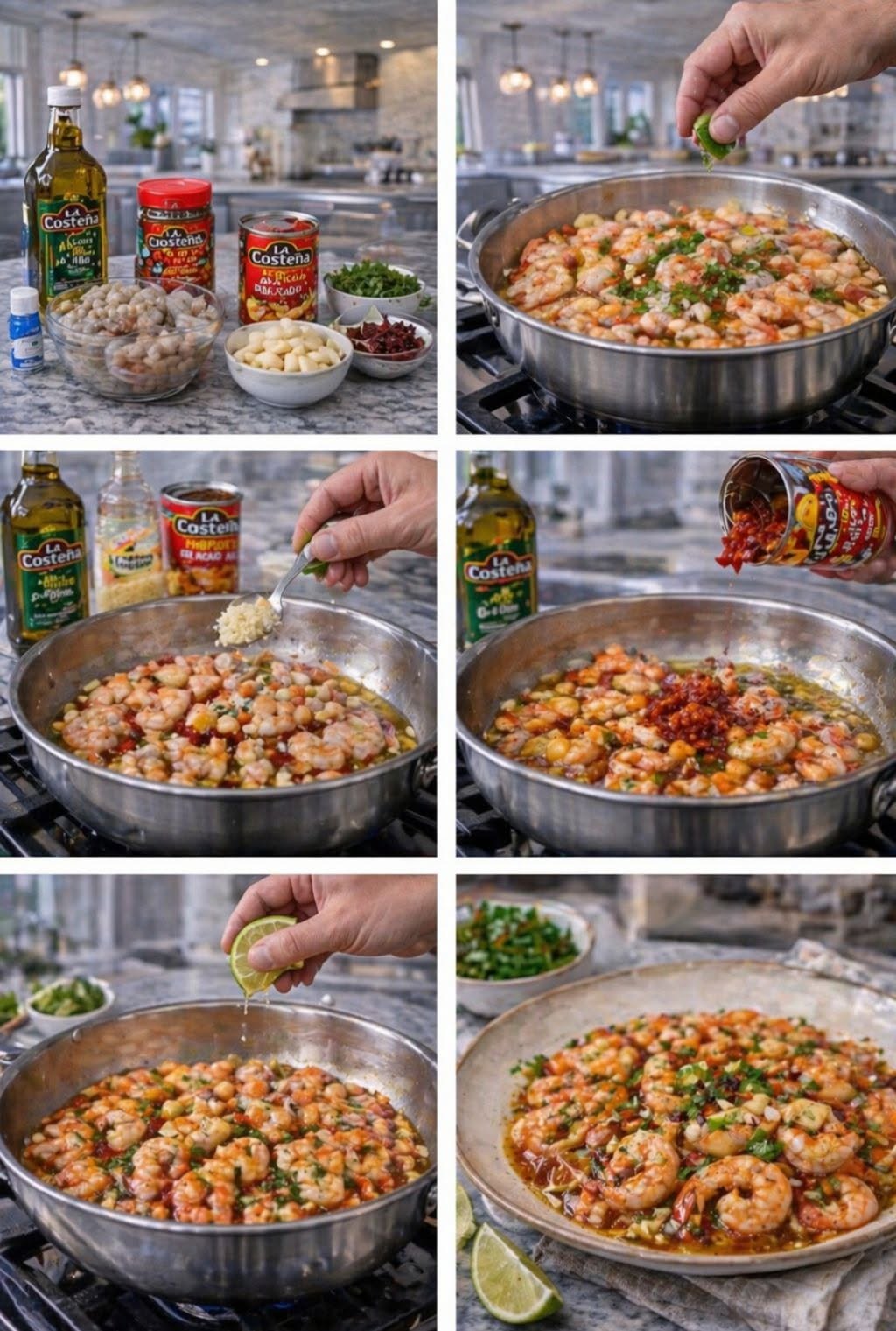 🍤 Camarones al ajillo con mantequilla (nivel restaurante 🔥👑)