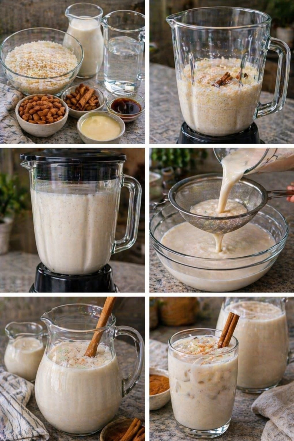 🥛✨ AGUA DE HORCHATA CREMOSA ✨🥛