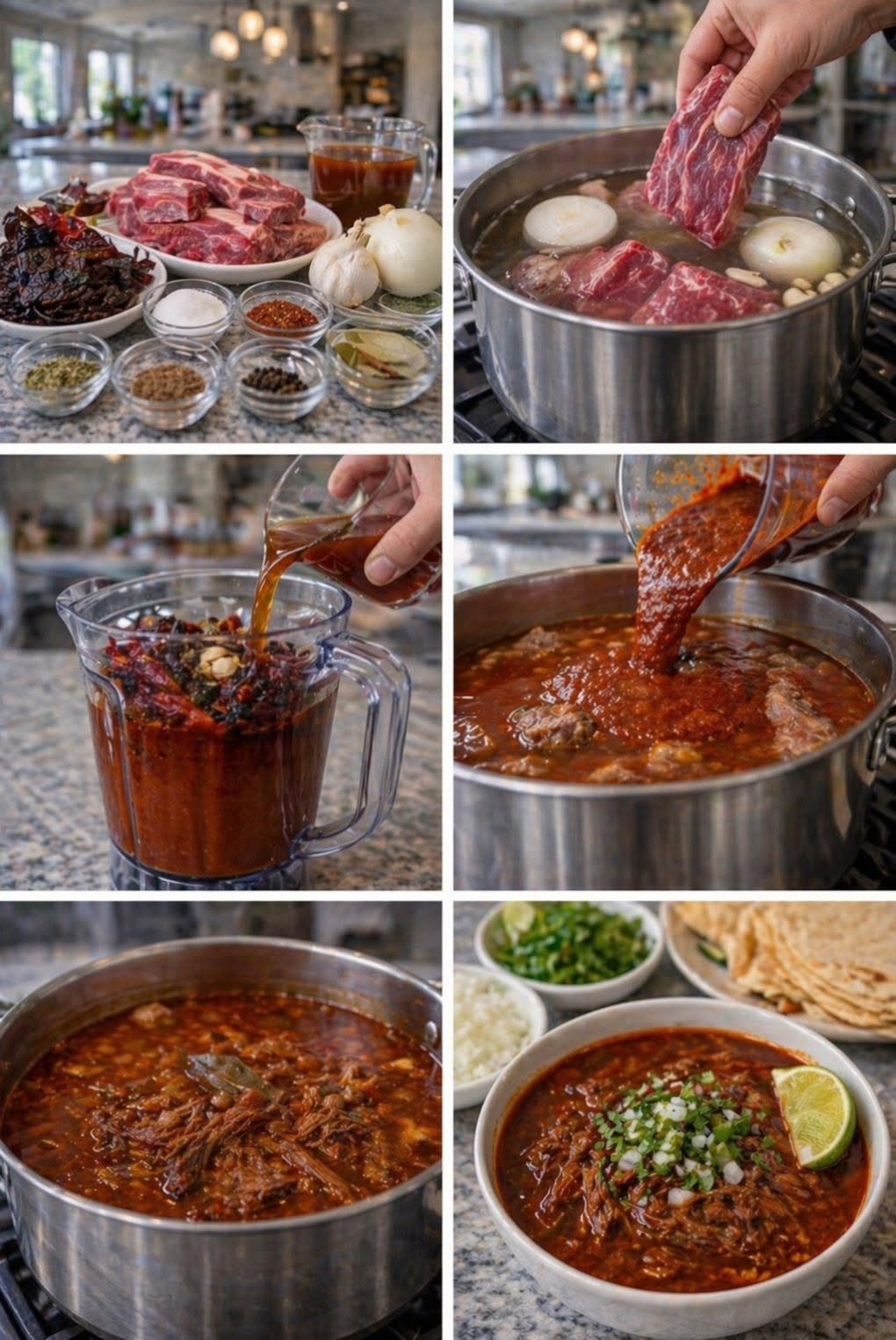 🔥🥩 BIRRIA DE RES CASERA ESTILO VIRAL 🤤🌮
