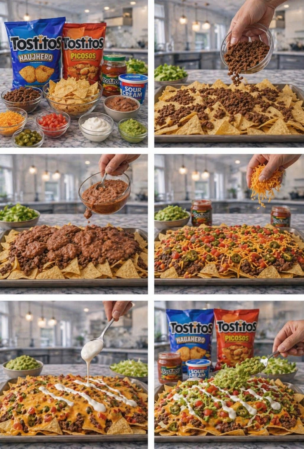 🔥 Nachos Supremos Caseros 🔥