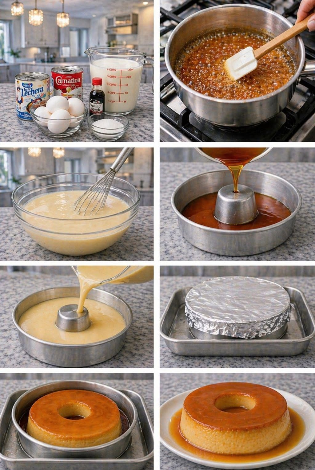 🍮 FLAN NAPOLITANO SIN FALLAR 😍✨