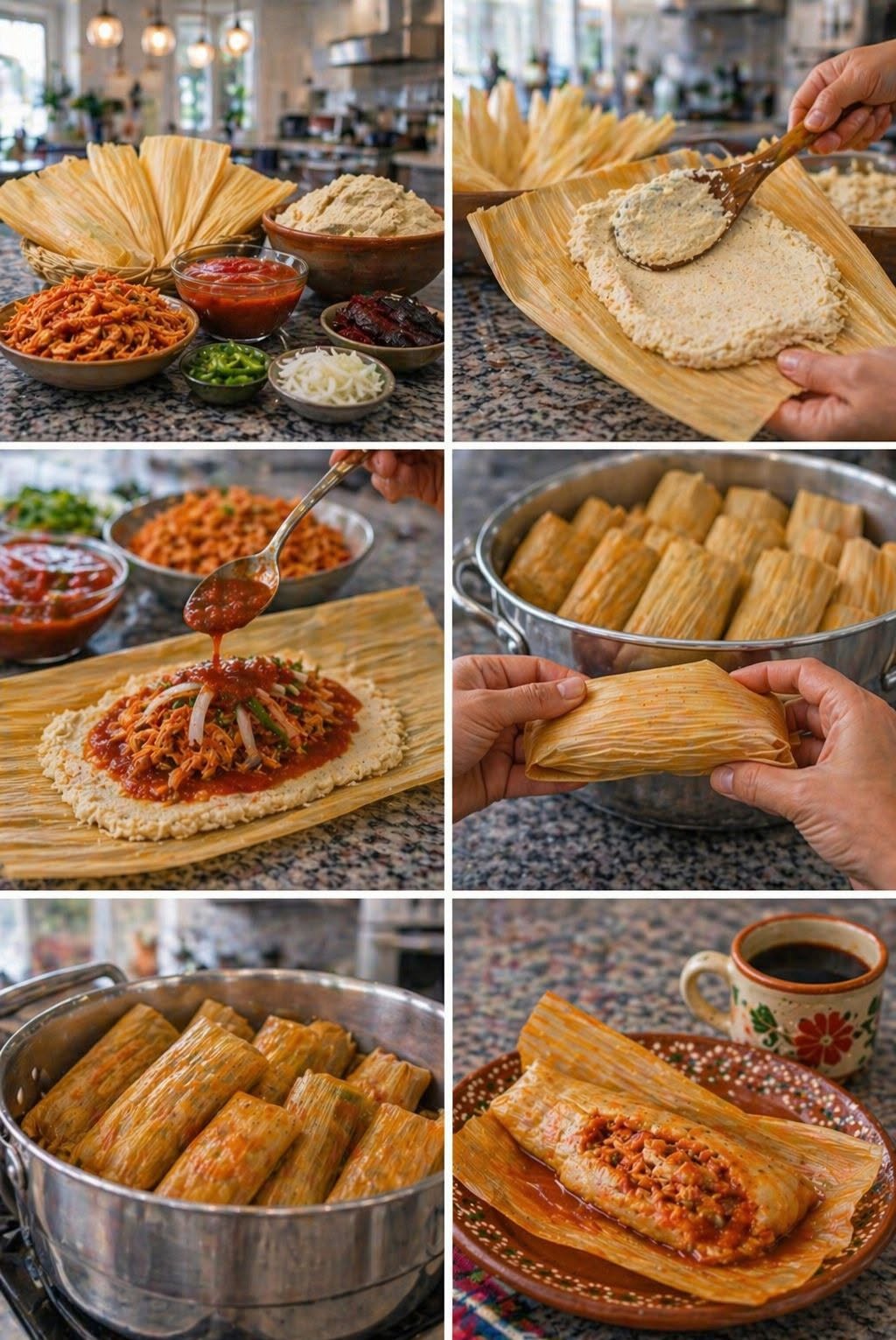 🌽✨ TAMALES OAXAQUEÑOS CASEROS PARA DESAYUNO ✨☕️
