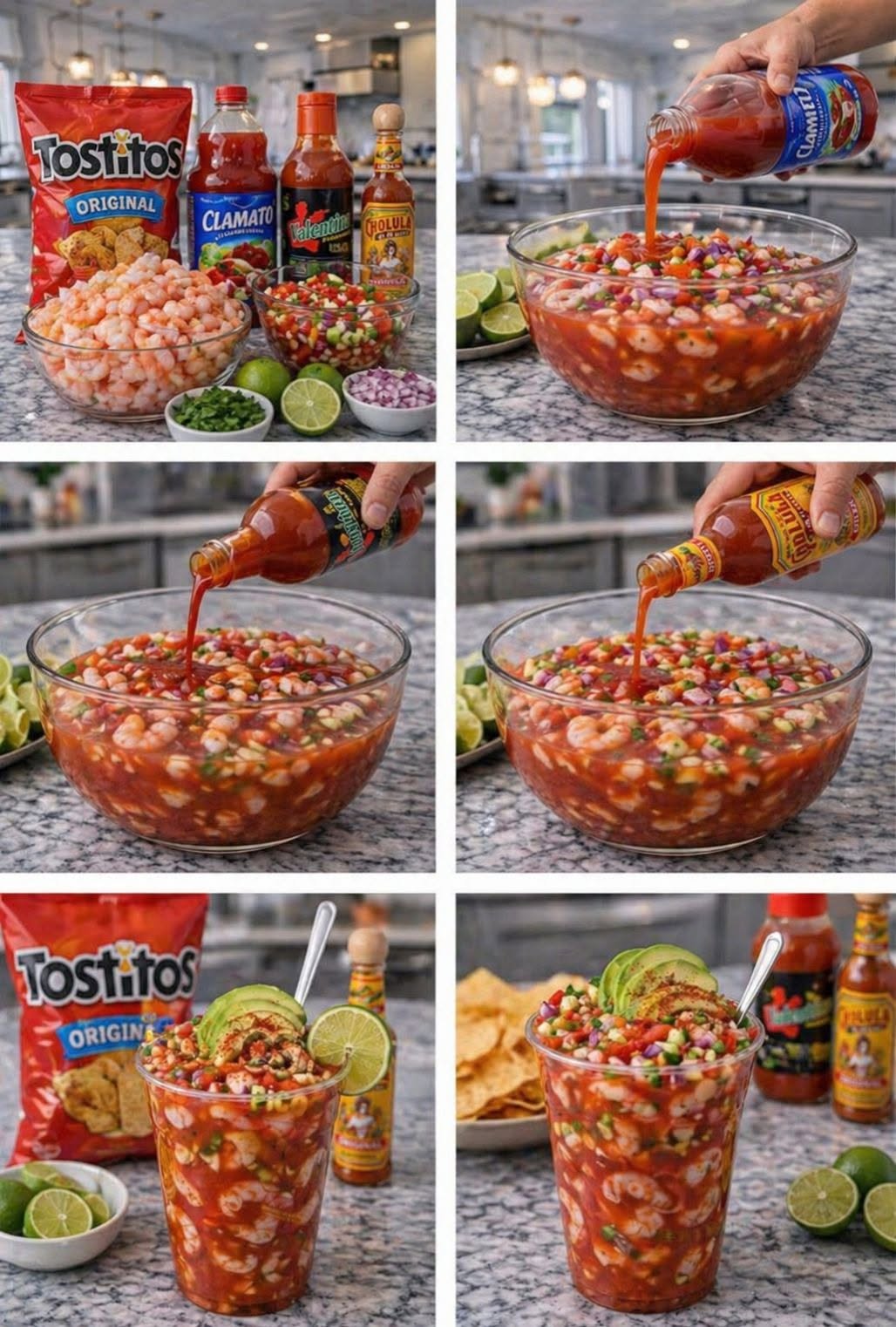 🔥🍤 COCTEL DE CAMARÓN ESTILO PUESTO MEXICANO 🇲🇽