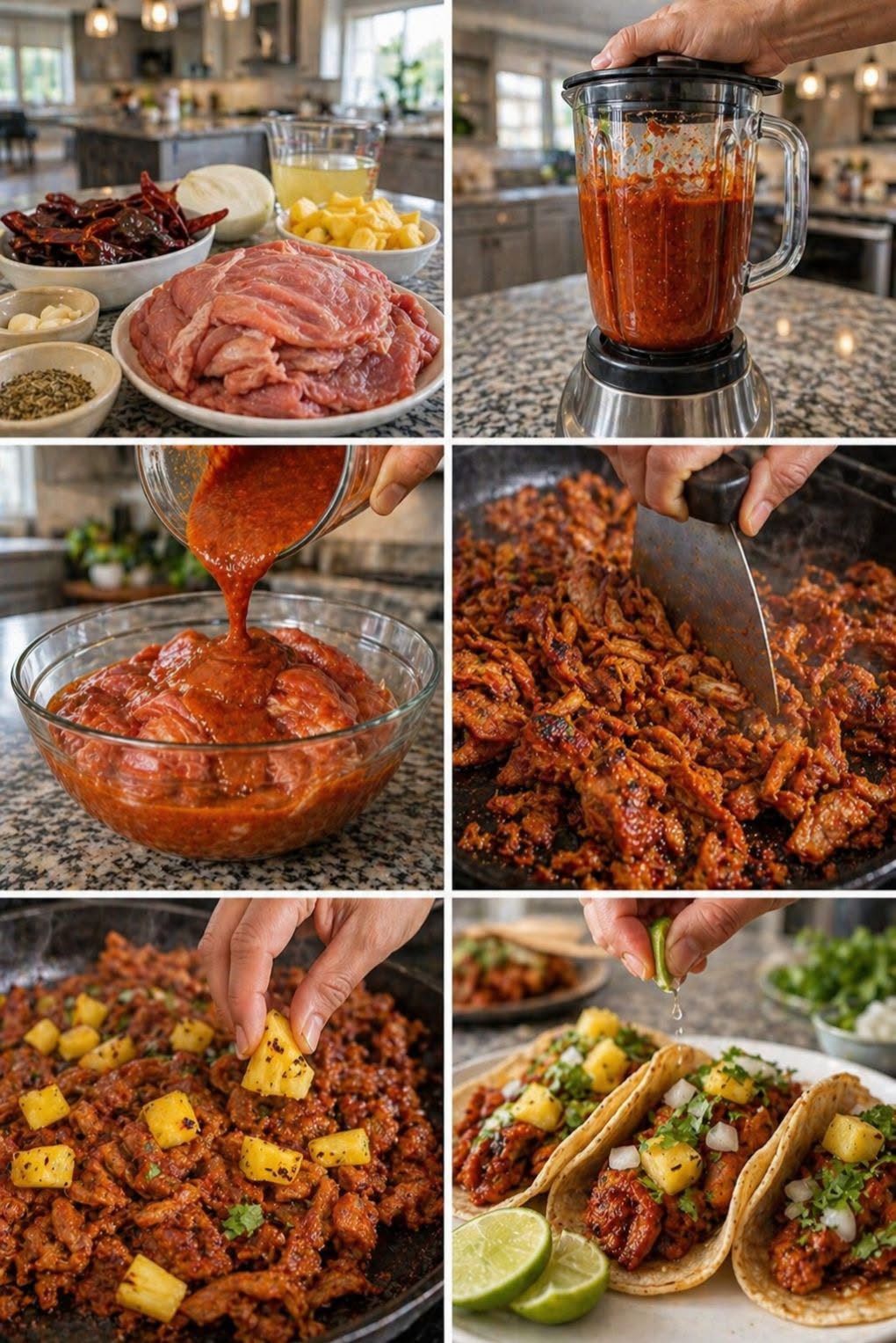 🌮🔥 TACOS AL PASTOR CASEROS | ¡SABOR TAQUERÍA EN CASA