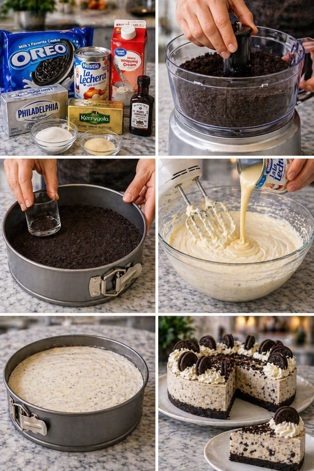 🍪✨ CHEESECAKE DE OREO CREMOSO + TIPS ✨🍪