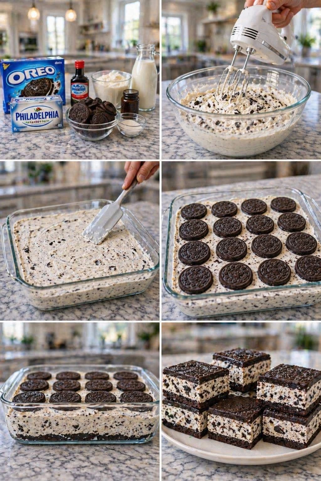 🍪 SÁNDWICH HELADO DE OREO ❄️🤍