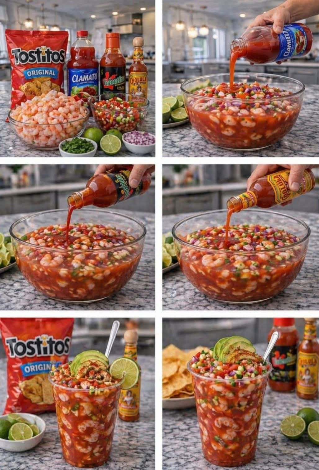 🔥🍤 COCTEL DE CAMARÓN ESTILO PUESTO MEXICANO 🇲🇽