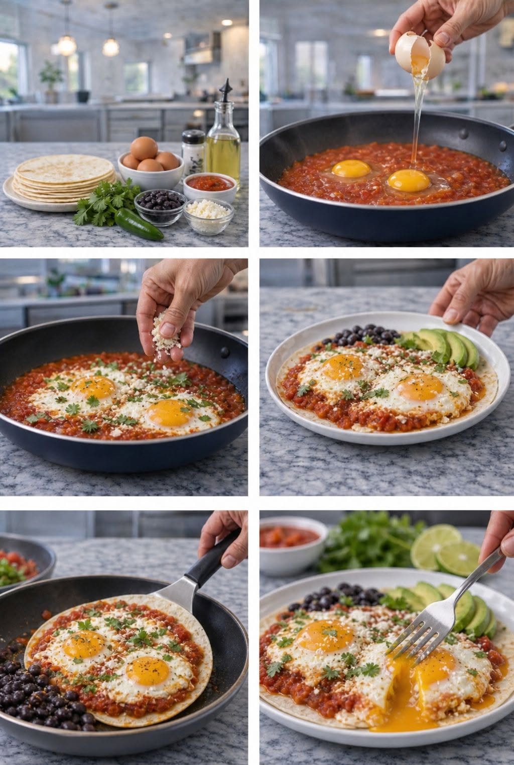 🔥 Huevos Rancheros estilo viral 🔥