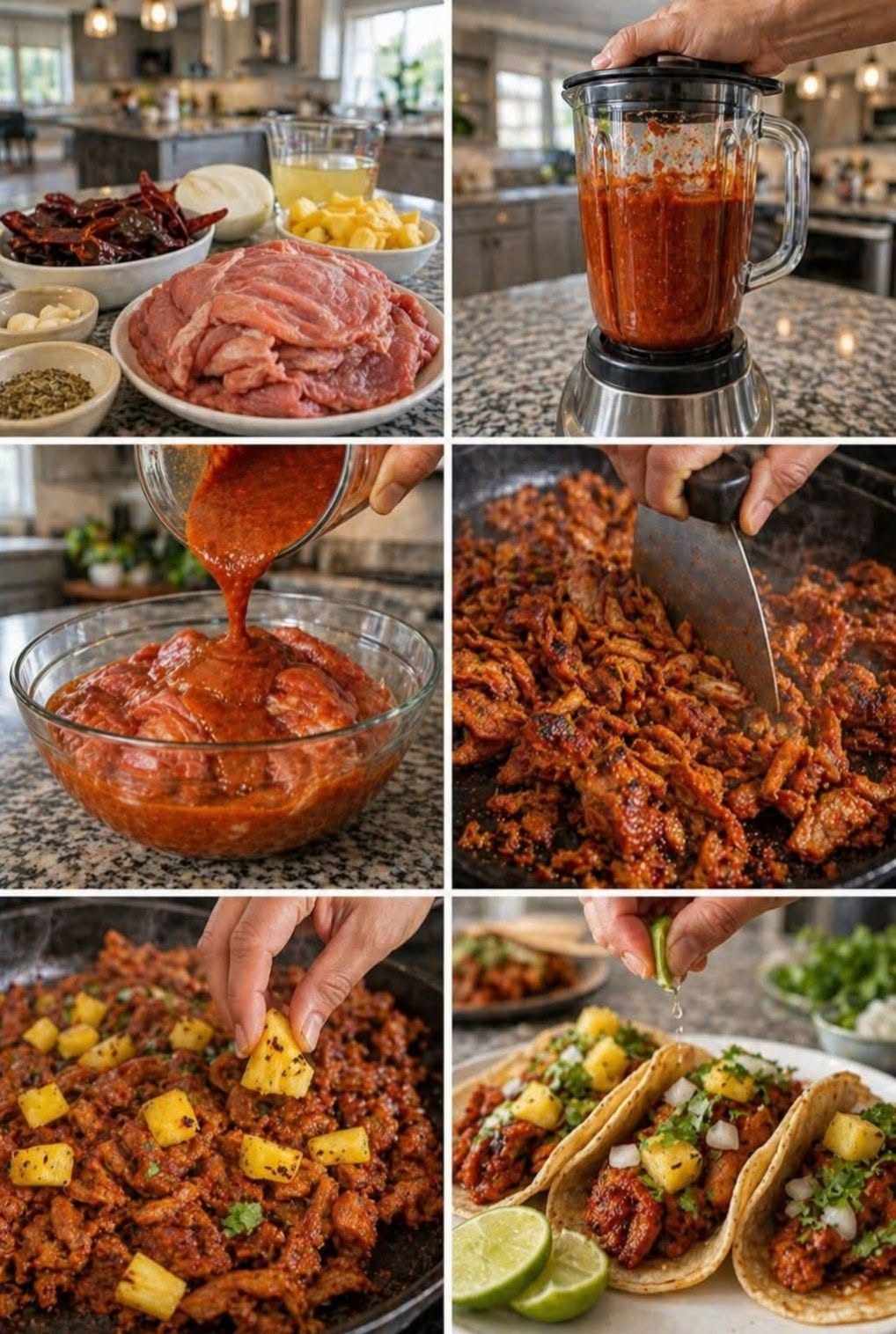 🌮🔥 TACOS AL PASTOR CASEROS | ¡SABOR TAQUERÍA EN CASA