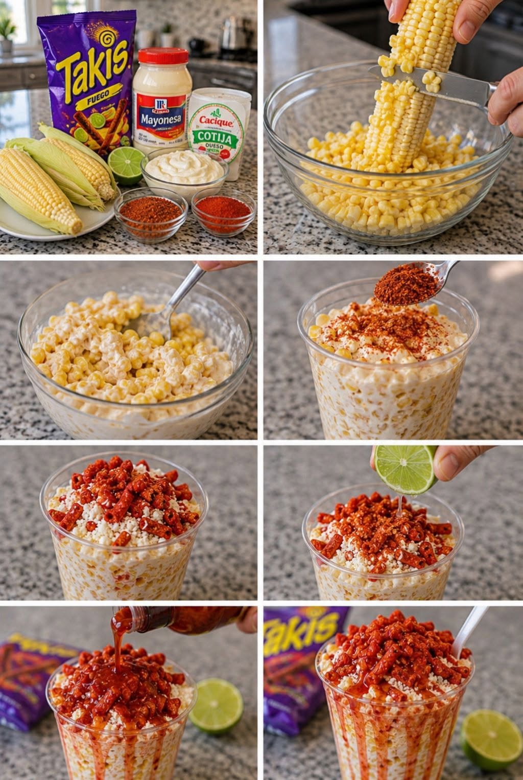 🌽🔥 ELOTE STREET STYLE CON TAKIS (especial 5 de mayo) 🔥🌶️