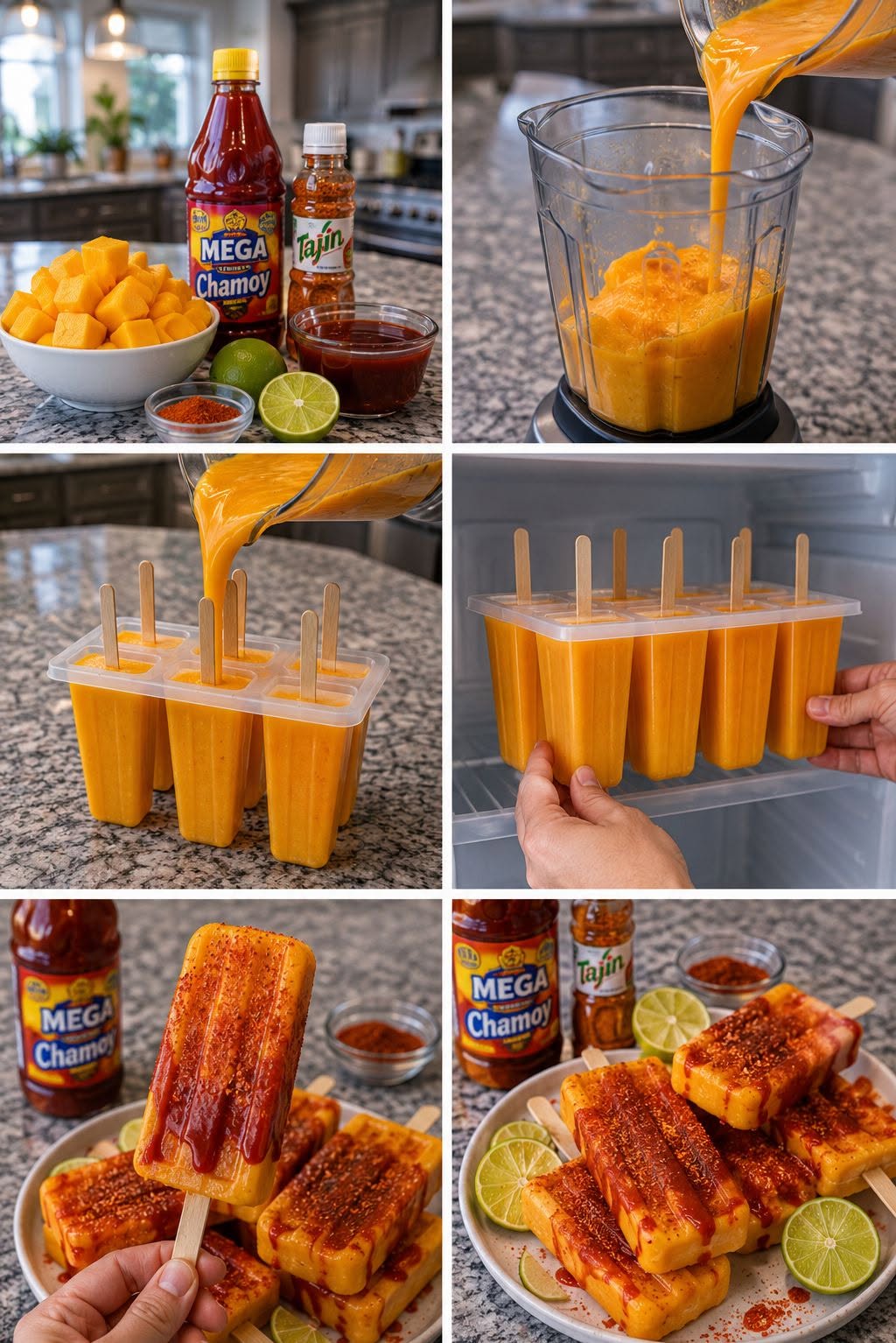 🥭🔥 PALETAS DE MANGO CON CHAMOY VIRALES 🔥🌶️