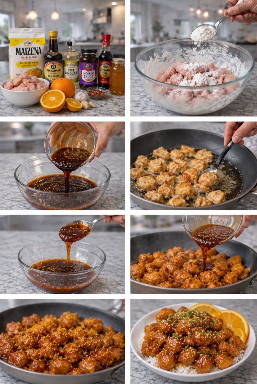 🍊🍗🔥 ORANGE CHICKEN VIRAL 🔥🥢