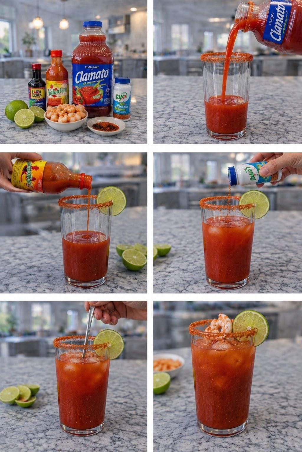 🍅🔥 CLAMATO PREPARADO ESTILO TJ 🔥🍤