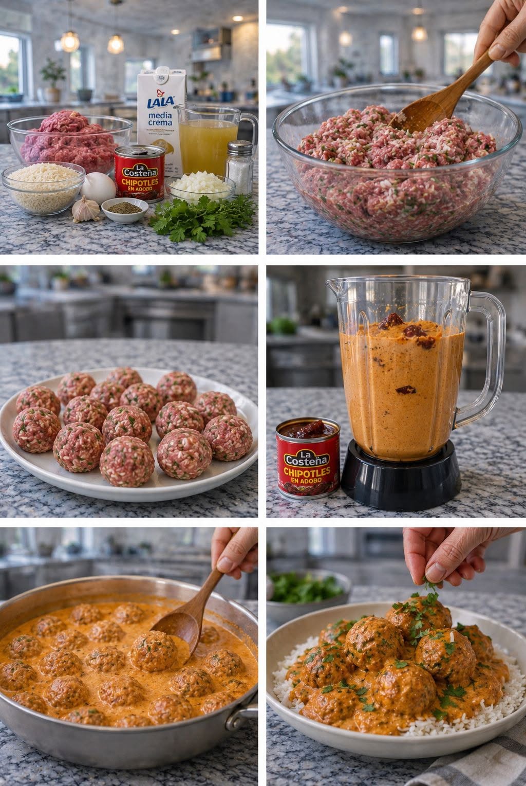 🍲🔥 ALBÓNDIGAS EN CHIPOTLE 🔥🌶️