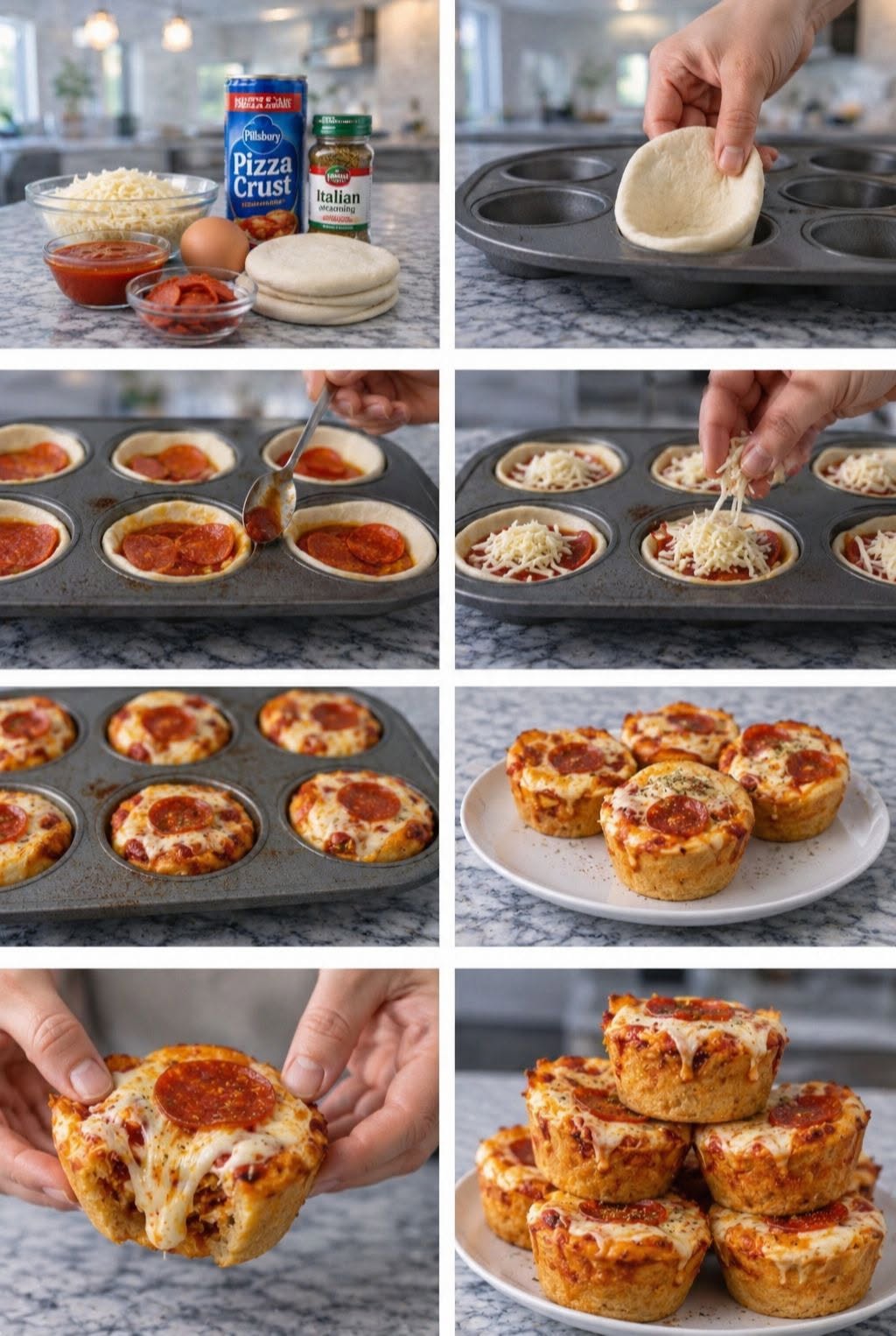 🍕🧁🔥 PIZZA CUPCAKE 🔥🧀