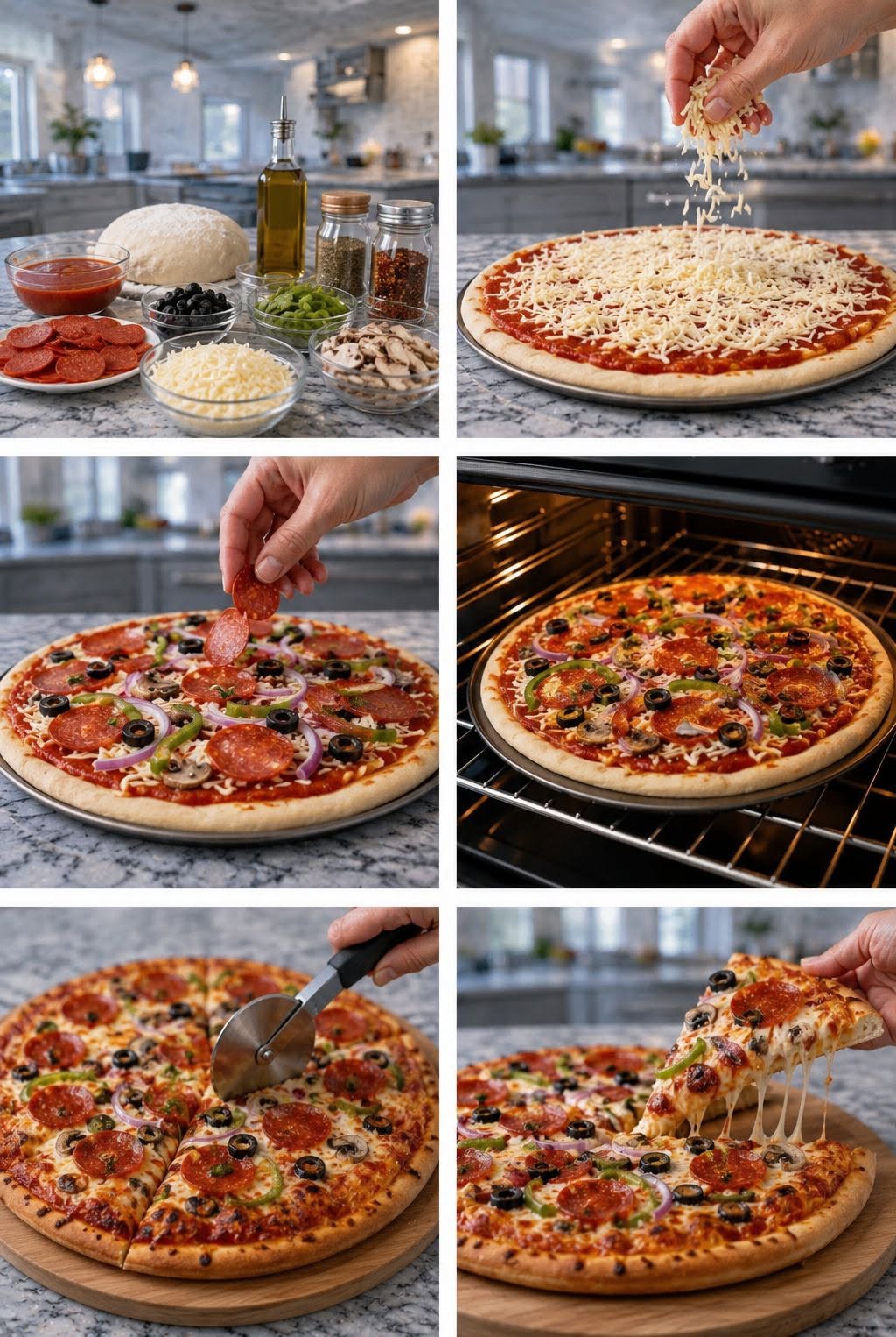 🍕🔥 PIZZA PEPPERONI SUPREMA 🔥🧀