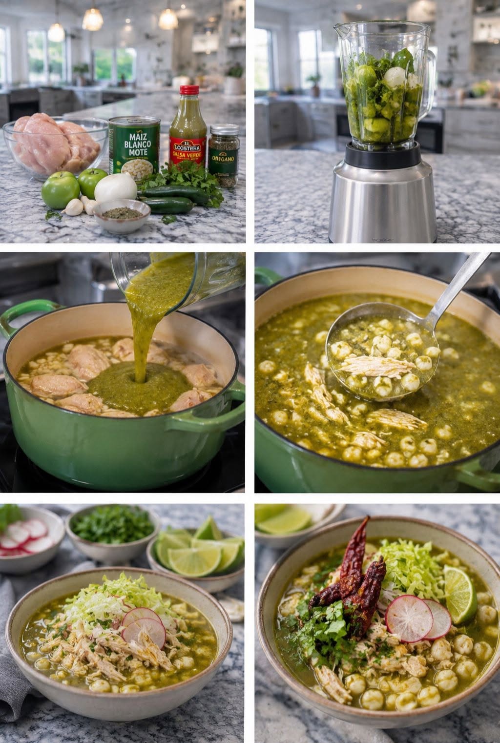 🍲💚✨ POZOLE VERDE DE POLLO ✨🌶️