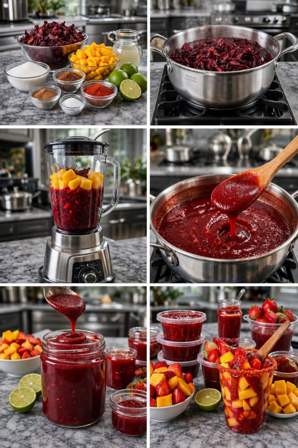 🌺🔥 CHAMOY CASERO DE JAMAICA 🔥🍬