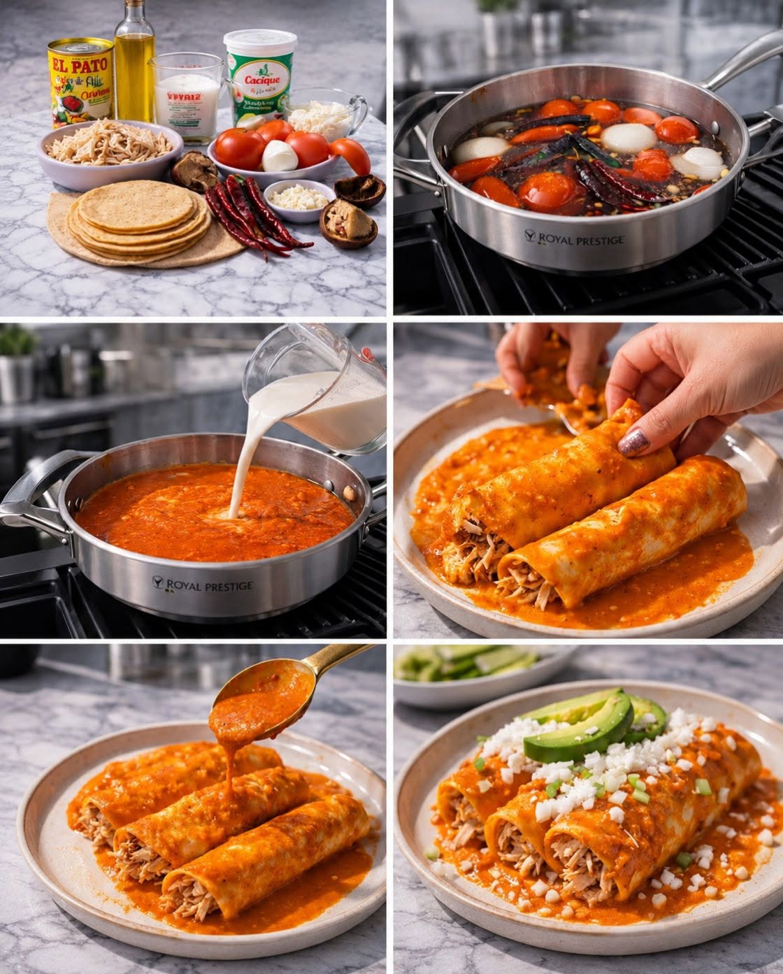 🍅🧀🔥 ENTOMATADAS CREMOSAS TIPO VIRAL 🔥🌮
