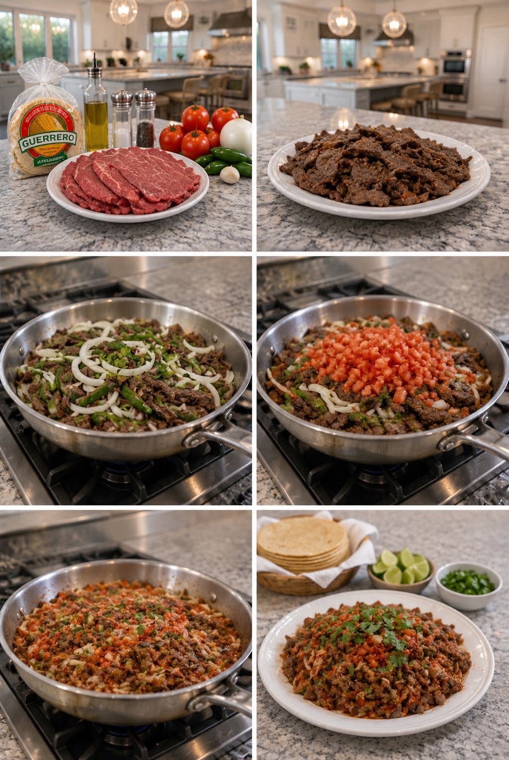 🥩🌶️✨ BISTEC A LA MEXICANA ✨🍅