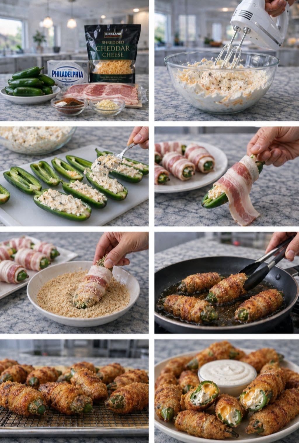 🌶️🧀✨ JALAPEÑOS POPPERS ✨🔥