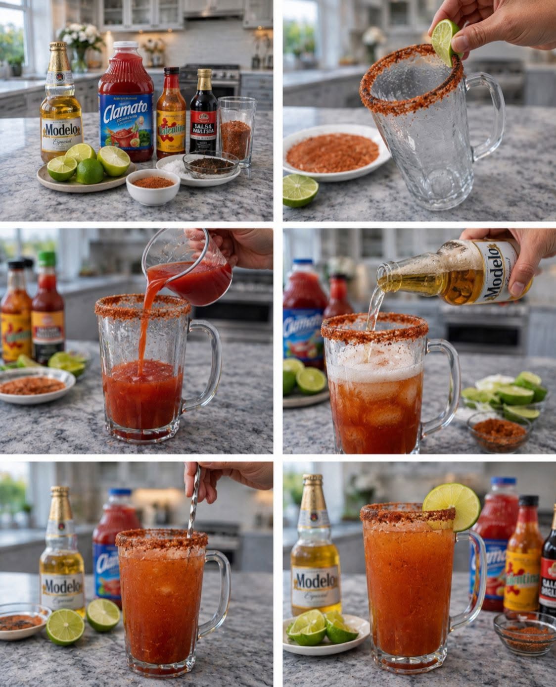 🍺🔥✨ MICHELADA CLÁSICA ESTILO SINALOA ✨🌶️