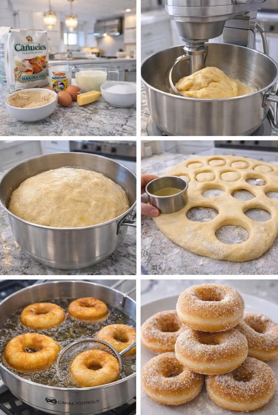 🍩✨ DONAS AZUCARADAS CLÁSICAS ✨🍩