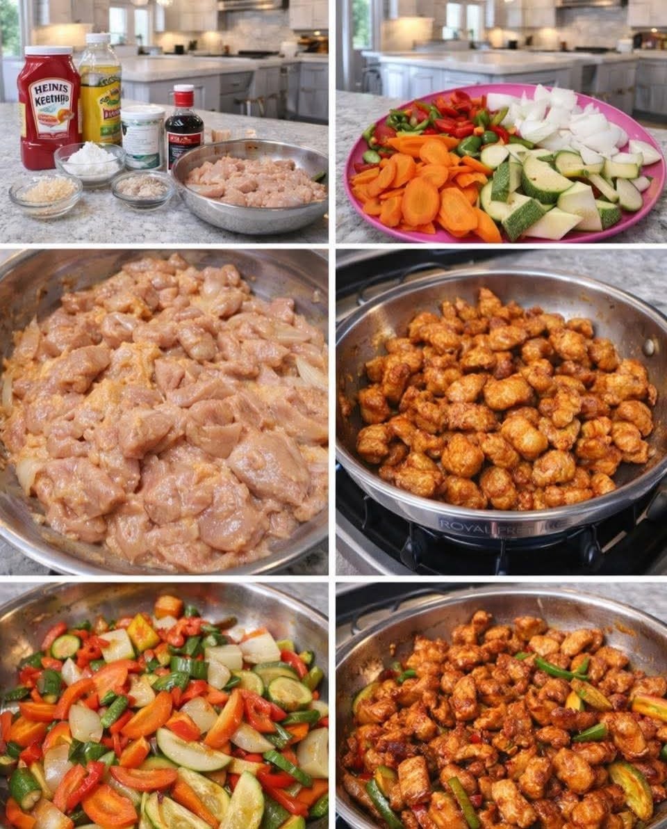 🍗🥡✨ POLLO AGRIDULCE ESTILO CHINO ✨🍯🔥