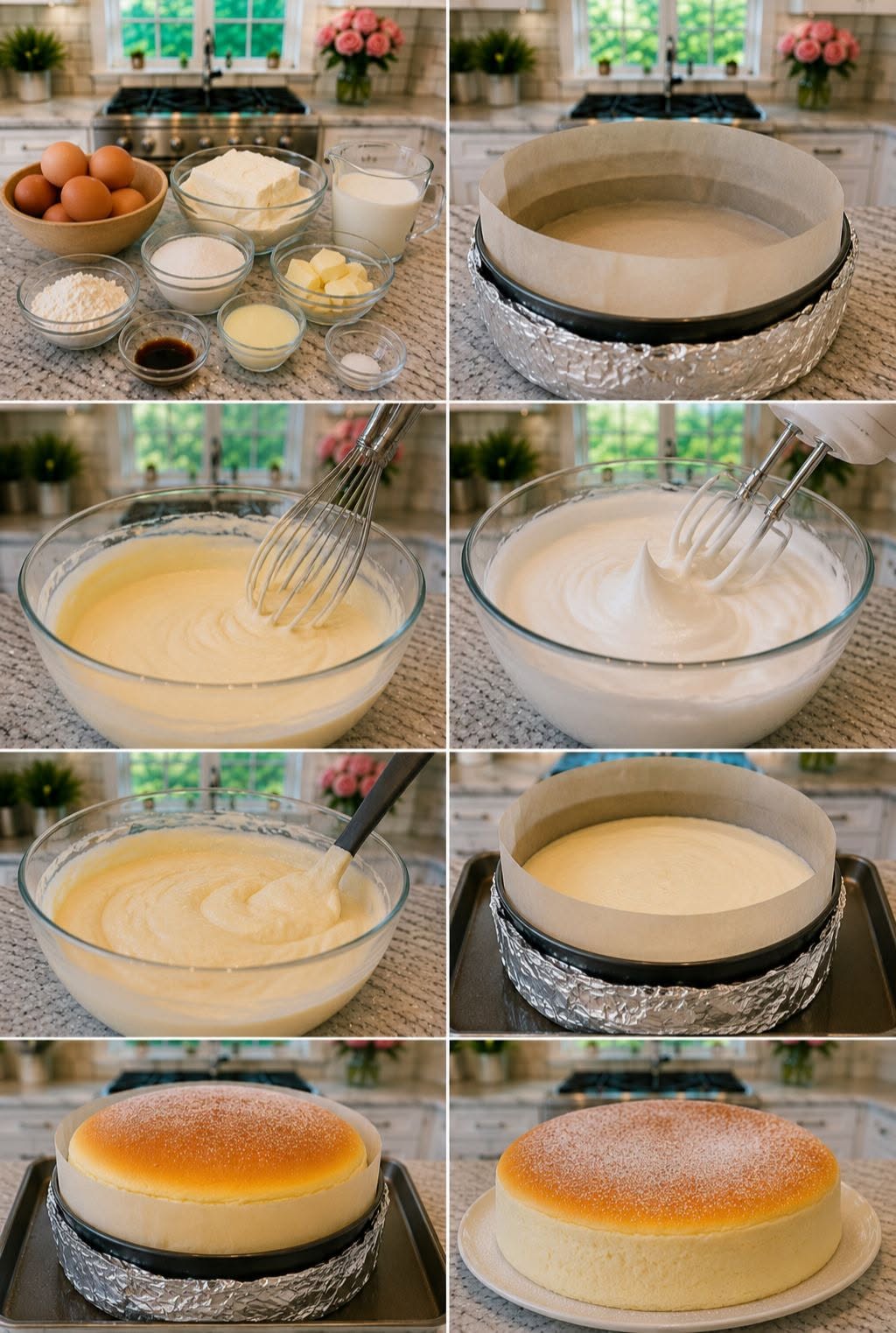 🍰✨🔥 CHEESECAKE JAPONÉS SÚPER ESPONJOSO PLUS 🔥☁️🤤