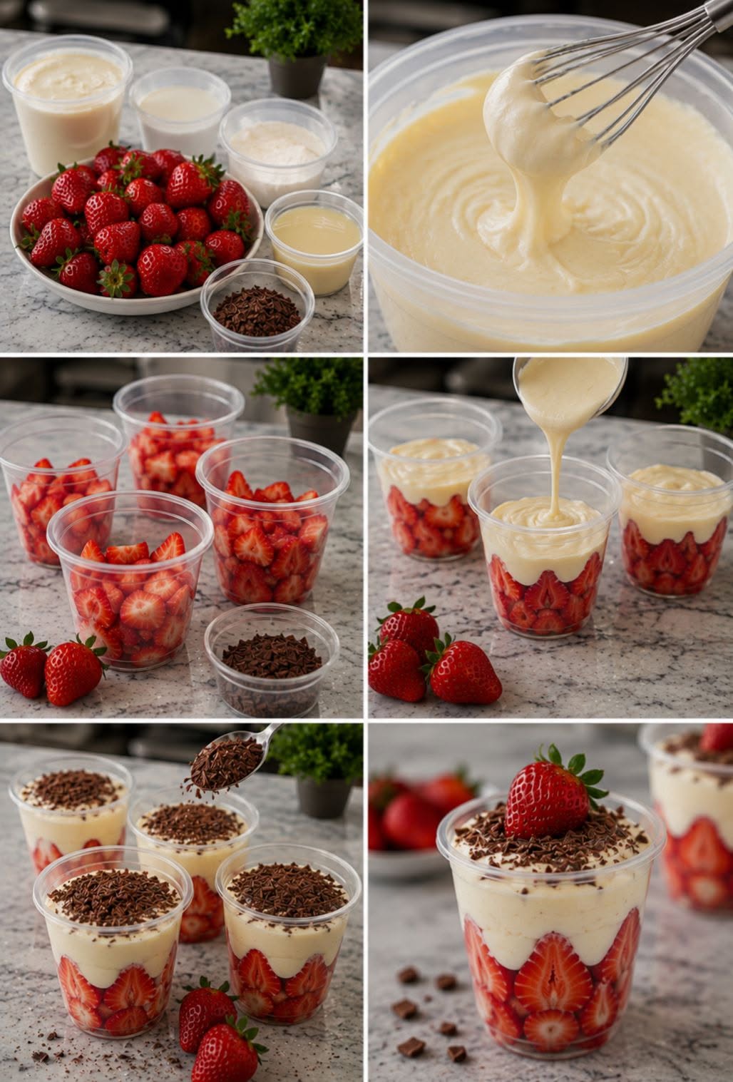 🍓✨🍫 FRESAS CON CREMA GOURMET CON CHOCOLATE 🍨🤤