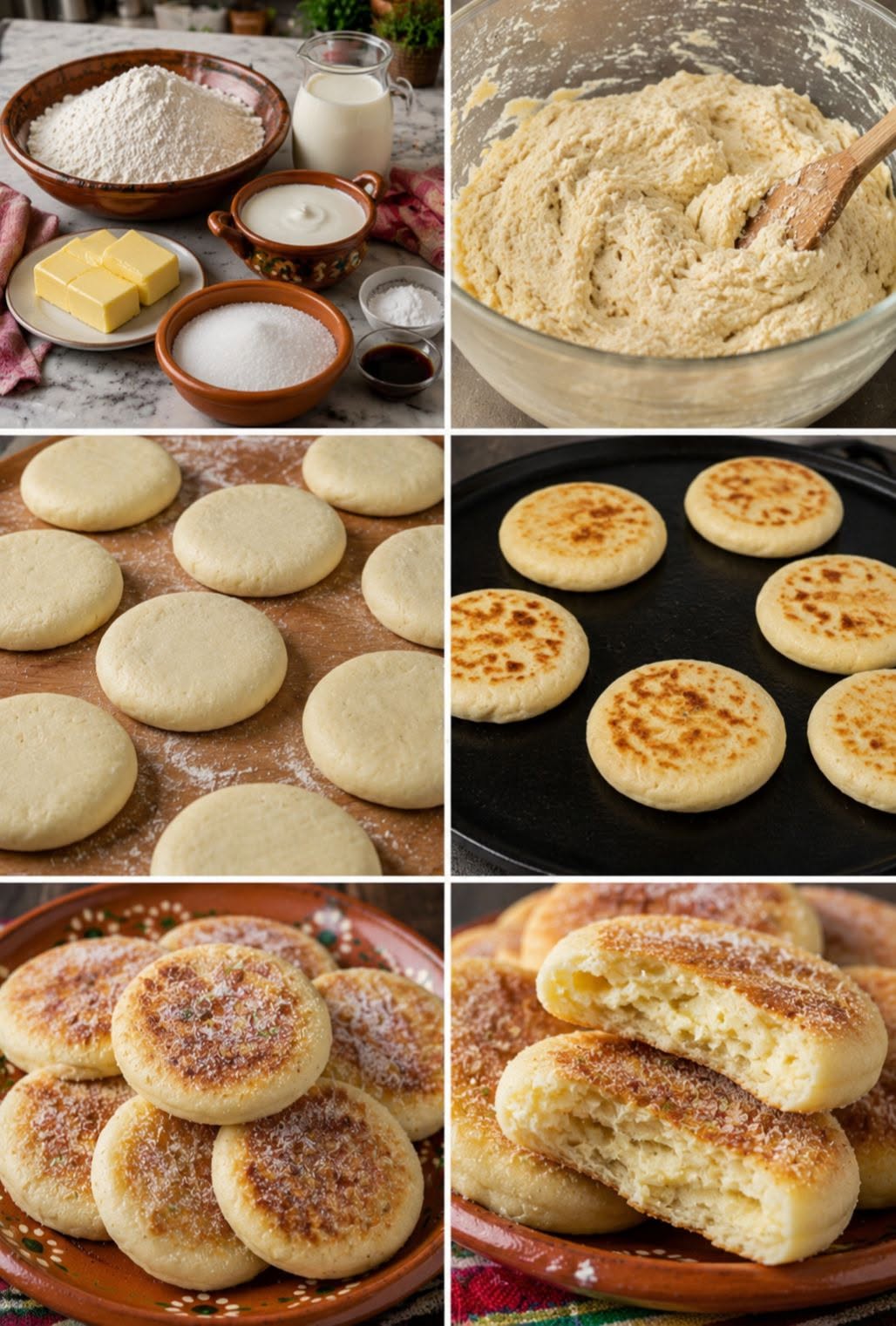 🥞GORDITAS DE NATA SUAVES Y DULCES 
