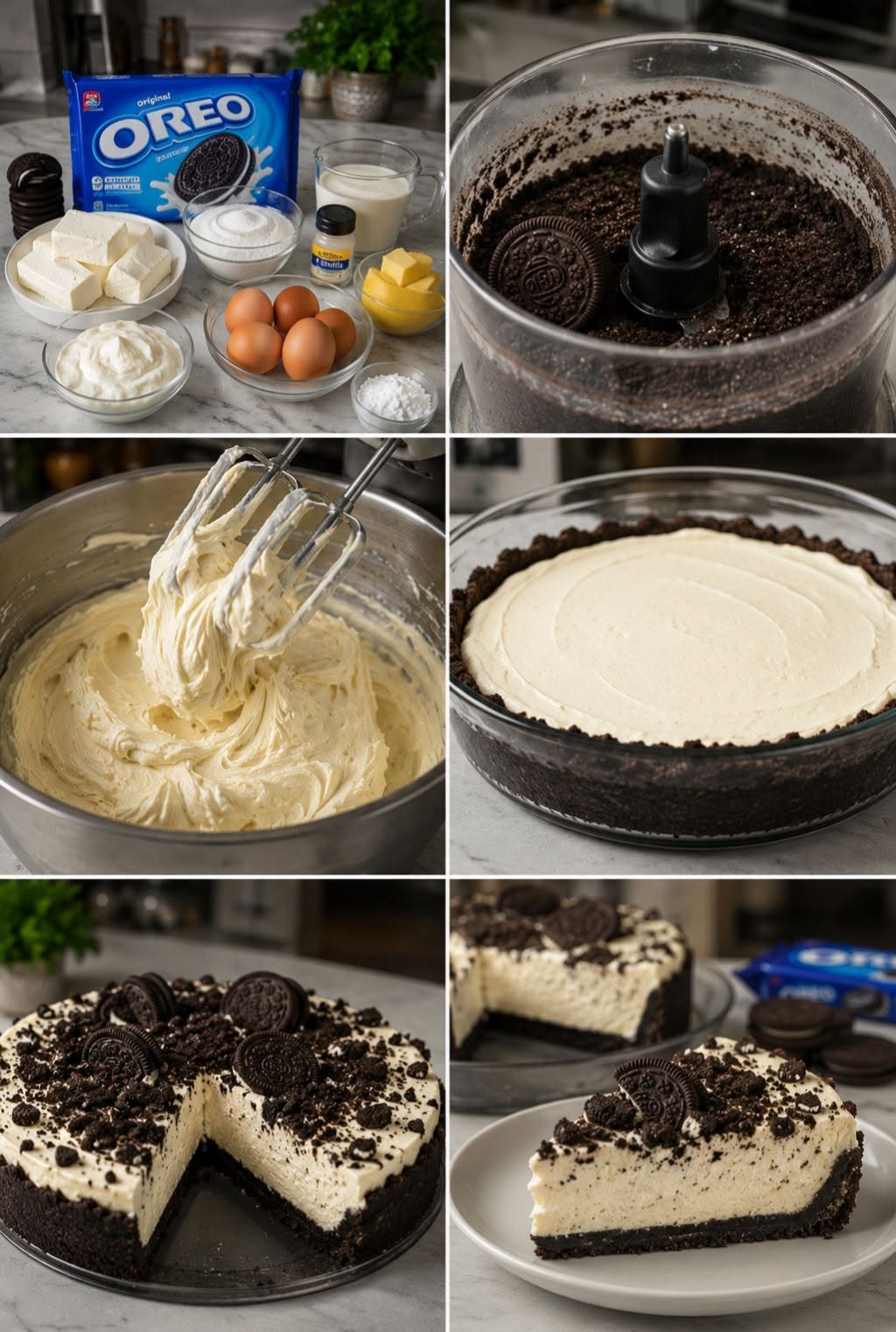 🍪🧀🔥 CHEESECAKE DE OREO EXTRA CREMOSO ✨