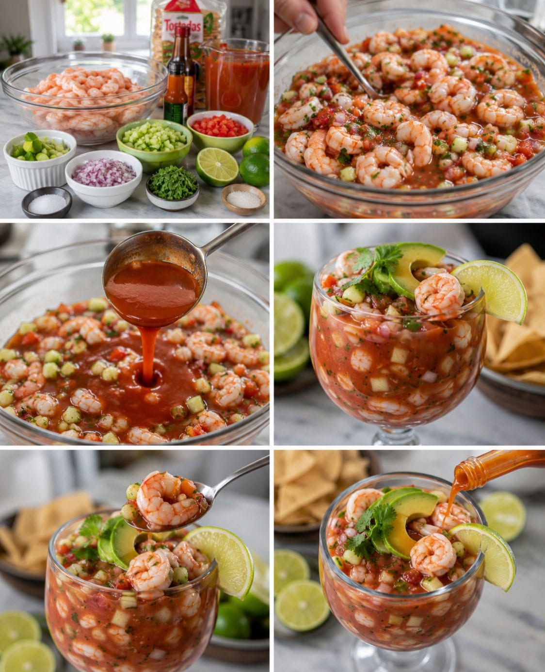 CÓCTEL DE CAMARÓN ESTILO MARISQUERÍA 