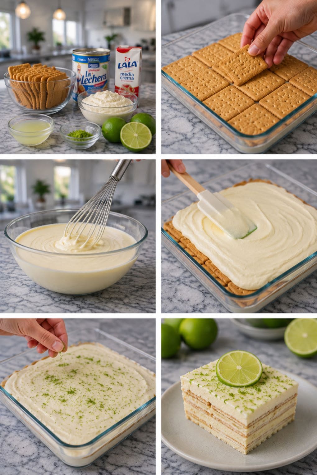🍋🥧✨ CARLOTA DE LIMÓN FÁCIL Y CREMOSA ✨🤤