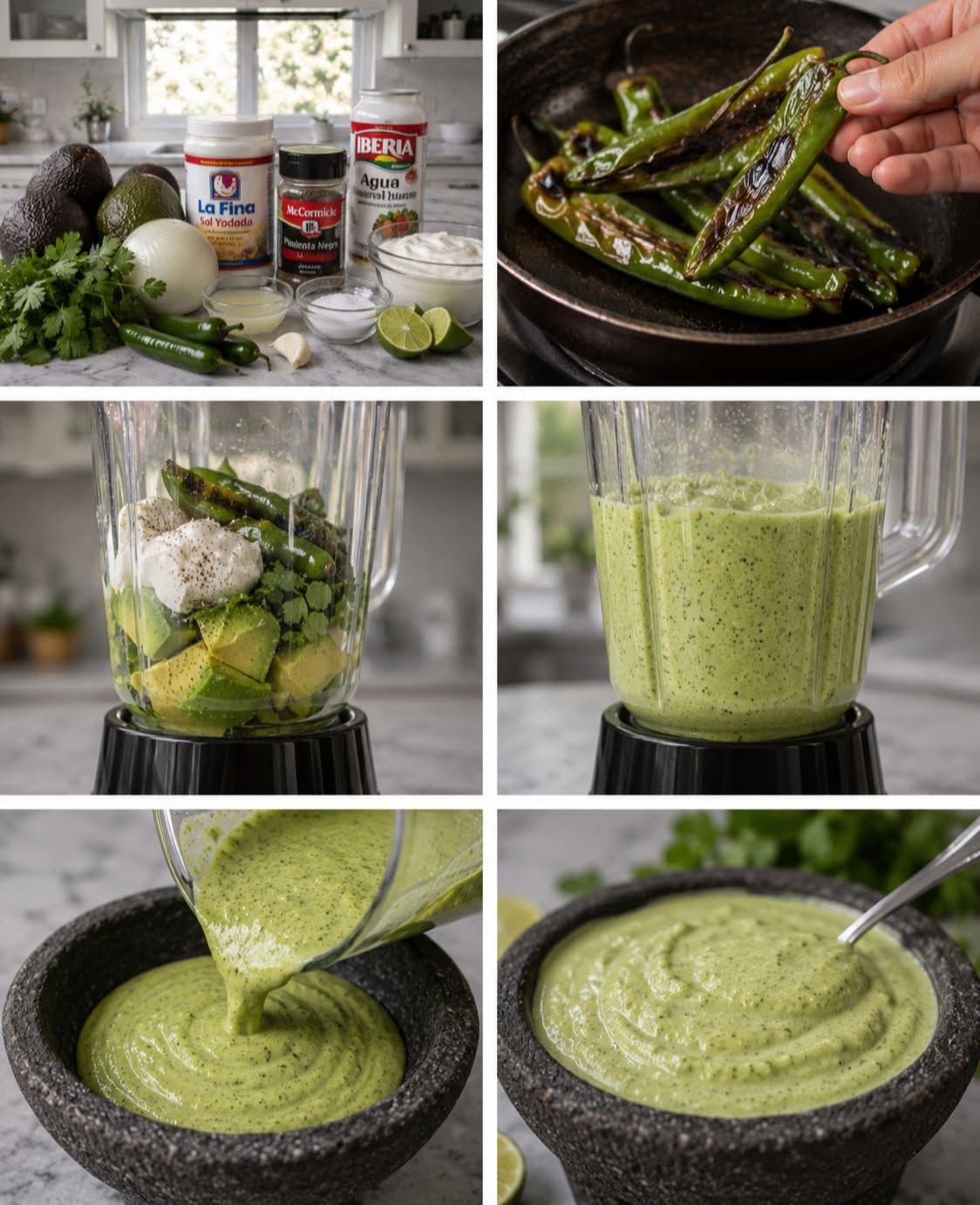 🥑🌶️🔥 SALSA TAQUERA DE AGUACATE CREMOSA 